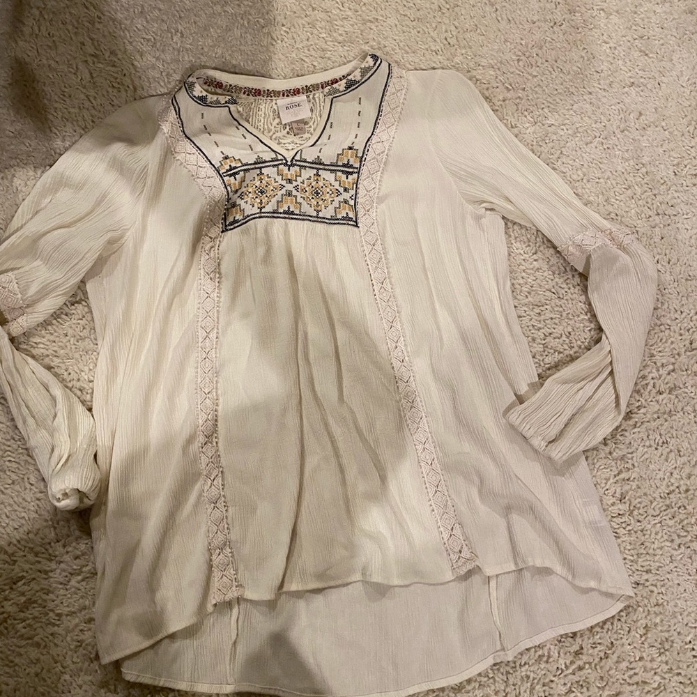 Boho top by Knox Rose sz Lg